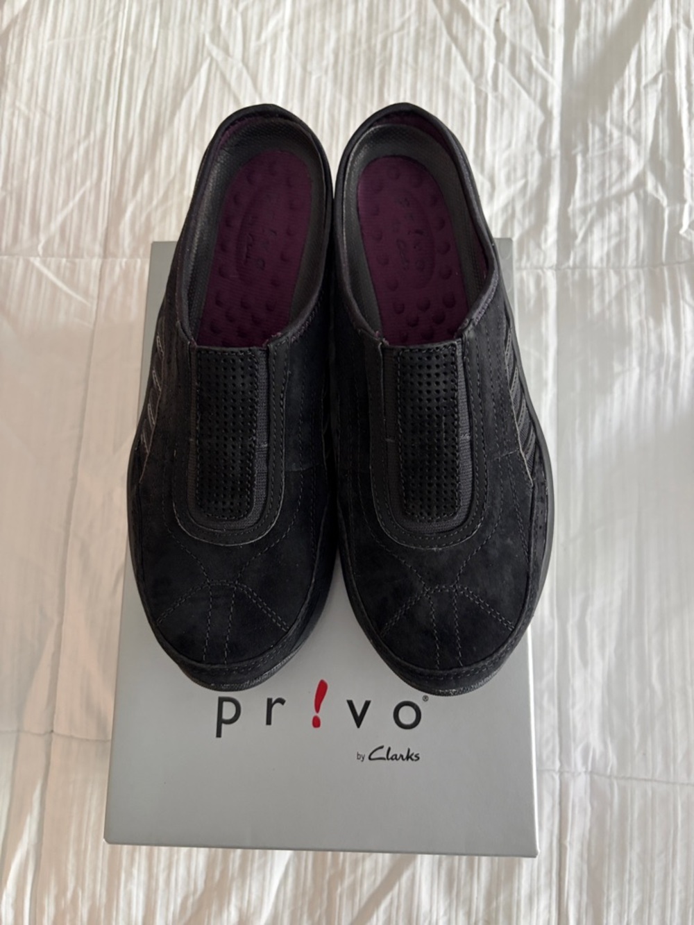 🖤 Clarks Privo “Kelvin” Slip-On Shoes – Size 7M – Brand New 🖤